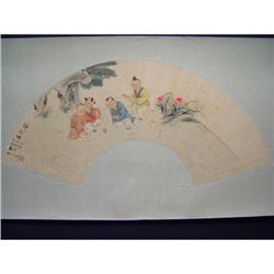 fine Chinese Fan Painting #1424468