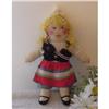 Image 1 : Doll Cloth Swedish Girl  WPA 1940s #1424496