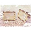 Image 1 : 40's Gold Tone Gents Cufflinks #1434341