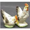 Image 1 : FIGURAL SALT & PEPPER - ROOSTER & HEN #1434386