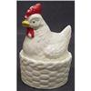 Image 1 : FIGURAL SALT & PEPPER - WHITE HEN #1434389