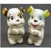 Image 1 : FIGURAL SALT & PEPPER - CUTE PUPPIES #1434390