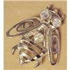 Image 1 : LOVELY  BROOCH - LARGE RHINESTONE BEE #1434397
