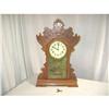 Image 1 : Oak New Haven Kitchen Clock With Reverse #1434619
