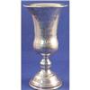 Image 1 : Elegant Ornate Sterling silver KIDDISH CUP #1434652