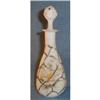 Image 1 : 19TH CENTURY BLOWN GLASS PAINTED BARBER BOTTLE #1434696