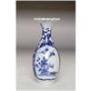 Image 1 : Meiji Japanese Blue & White Imari Vase #1435149