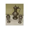 Image 1 : Dutch Pewter Pitcher English Pewter Shakers #1436199