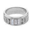 Natural 0.77 CTW Princess Diamond Ring 14K White Gold - REF-234H9W