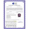 Image 2 : Genuine 5.8 ctw Amethyst & Black Diamond Ring 14KT Rose Gold - REF-79A8K