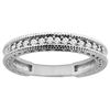 Image 1 : 0.16 CTW Diamond Ring 14K White Gold - REF-45H4M