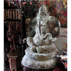 Massive Sculpture of the Hindu God Ganesh, #1379252