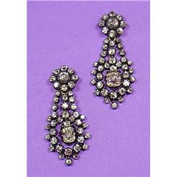 Magnificent Day and Night Diamond Earrings #1379596