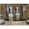 Image 1 :  Antique  Porcelain  Handpainted Toilettries #1379623
