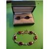 Image 1 : set of bracelet and cufflink by Sarah Cove!  #1390938