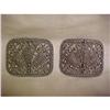 Image 1 : French Steel Cut Shoe Clips / Buckles #1391027