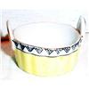 Image 1 : Yellow Noritake Basket Shaped Open Salt #1391212