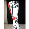 Image 1 : Modigliani Inspired Tall Ceramic Vase #1391335