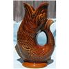 Image 1 : Devon Welsh Brown Glaze Gurgle Jug #1391391