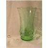 Image 1 : Green Depression Glass Tumbler with Etched #1391556