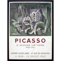 Picasso   Le Dejeuner sur  herbe #1398114