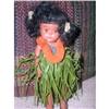 Image 1 : Hard Plastic Hawaiian Black Pam all original #1398178