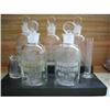 Image 1 : 5 Wheaton Laboratory Chemistry Bottles with #1398861