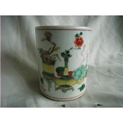 Chinese  porcelain brushpot #1398959