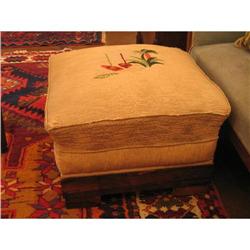 French Art Deco Ottoman #1417617