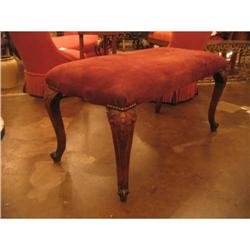 English George II Walnut Bench #1417623