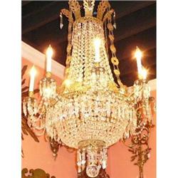 FRENCH CRYSTAL CHANDELIER #1417823