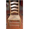 Image 1 : Set of Eight  Country Ladderback Dining Chairs #1417892