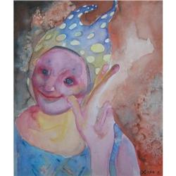 watercolor, Fairy3, 18x15inch, original artwork#1417938