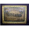 Image 1 : Dyer & Hughes Organs Tin Advertising Sign #1418149