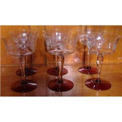 Antique Champagne Coups, Set of Six #1418201