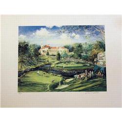 Kamil Kubik, US Open Golf, Signed Litho #1418309