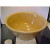 Image 1 : Yellow Ware Bowl; 11", rolled edge #1418354