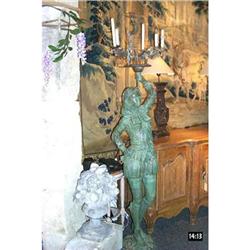 Pair of Antique Torcheres from France #1418511