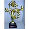 Image 1 : Art Nouveau Cherub Candleabra, Dore Bronze #1432359