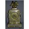 Image 1 : French Empire Clock in Marble/Napoleonic Eagle #1432361