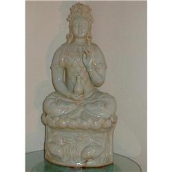 CHINESE GUANYIN, BLANC DE CHINE 30 Inches #1432752