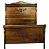 A 866 Antique  Oak American Bed #1432893