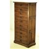 Image 1 : A 726 Tall Oak Chest  #1432902