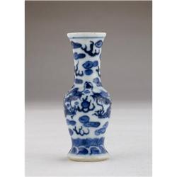 Old Chinese Export Blue & White Dragon Mini #1433136