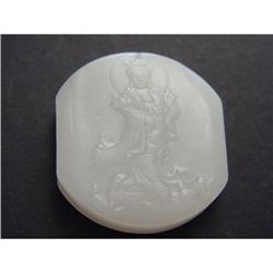 Chinese carved  jade  Pendant #1433147