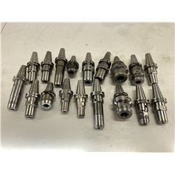 (18) CAT40 Hydraulic End Mill Holders