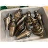 Image 3 : Large Lot of Misc CAT50 Tool Holders