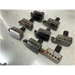 (8) CNC Turret Tool Holder Blocks, P/N: 26-4025-1"