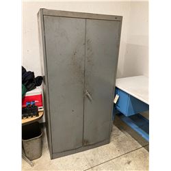 Storage Cabinet with Contents