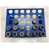 Image 2 : Lot of (13) TG100 Collets with Stand